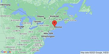 Map of Boston, Suffolk County, Massachusetts