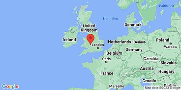 Map of Eldersfield, Worcestershire, England