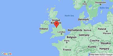 Map of Middlewich, Cheshire, England