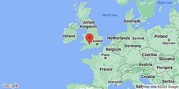 Map of Bath, Somerset, England