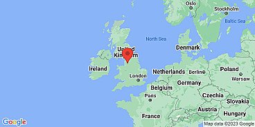 Map of Breightmet, Lancashire, England