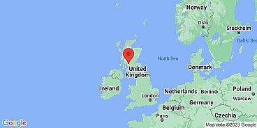 Map of Bridge of Weir, Renfrewshire, Scotland