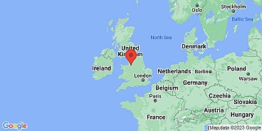 Map of Northwich, Cheshire, England