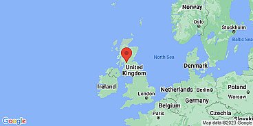 Map of Thornliebank, Renfrewshire, Scotland