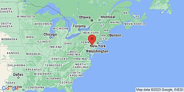 Map of Uwchlan Township, Chester County, Pennsylvania