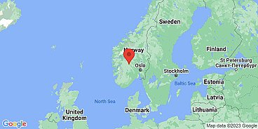 Map of Norway