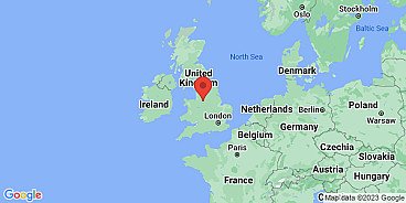 Map of Bosley, Cheshire, England