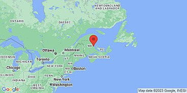 Map of Kouchibouguac, Kent County, New Brunswick, British North America