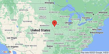 Map of Stringtown, Pottawattamie County, Iowa