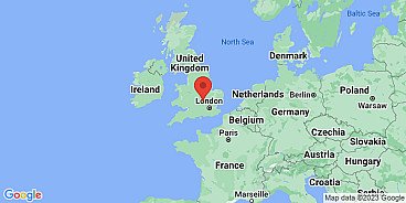 Map of Buckingham, Buckinghamshire, England