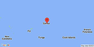 Map of Samoa