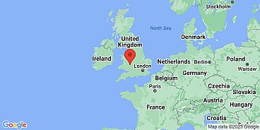 Map of Bodenham, Herefordshire, England