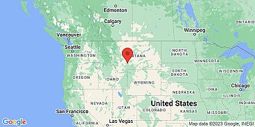 Map of Springhill, Gallatin County, Montana Territory