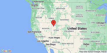 Map of Johnsons Settlement, Tooele County, Utah Territory