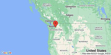 Map of Soda Springs, Washington Territory