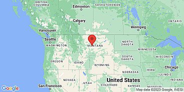 Map of Montana