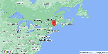 Map of South Fox Island, Waldo County, Maine