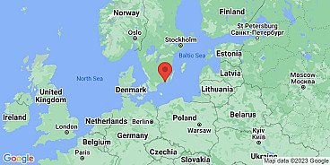 Map of Karlskrona, Blekinge County, Sweden