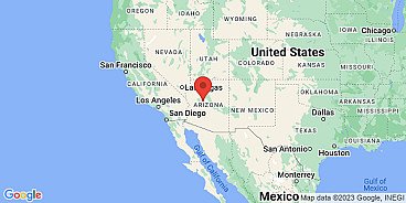 Map of Goosebury Springs, Yavapai County, Arizona Territory