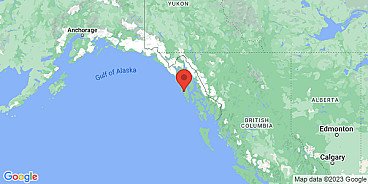 Map of Sitka, District of Alaska