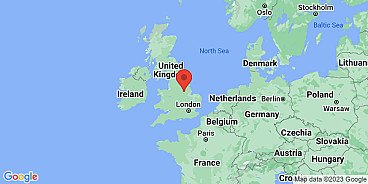 Map of North Muskham, Nottinghamshire, England