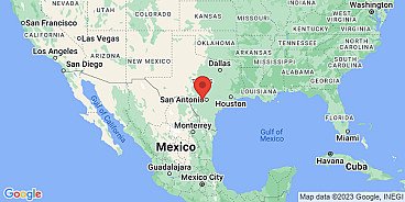 Map of Mountain Valley, Medina County, Texas