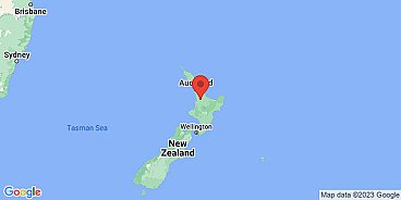 Map of Te Rahu, North Island, New Zealand