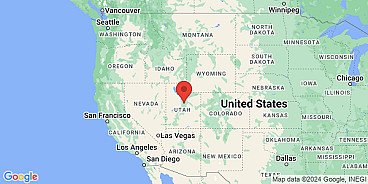 Map of Thistle Valley, Sanpete County, Utah Territory