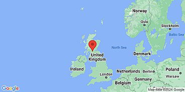 Map of Dundyvan, Lanarkshire, Scotland