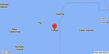 Map of Tongatapu, Tonga