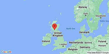 Map of Balfron, Stirlingshire, Scotland