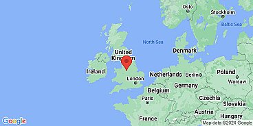 Map of Wetley Rocks, Staffordshire, England