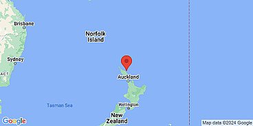 Map of Rakaumangamanga, North Island, New Zealand