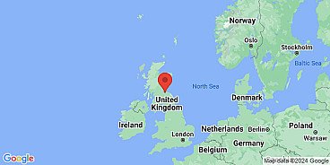 Map of Tranent, Haddingtonshire, Scotland