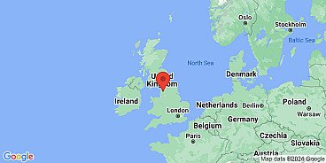 Map of Thornley-with-Wheatley, Lancashire, England