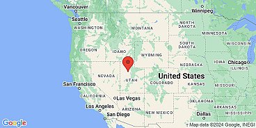 Map of Hickmans Spring, Tooele County, Utah Territory