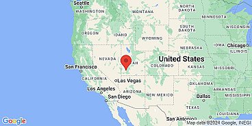 Map of Elk Horn Springs, Iron County, Utah Territory