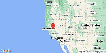 Map of Confidence Mine, Inyo County, California