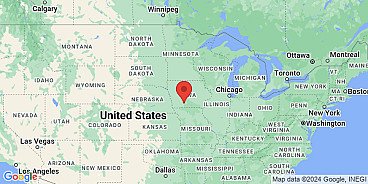 Map of Mount Pisgah, Pottawattamie County, Iowa