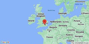 Map of Poyle, Middlesex, England