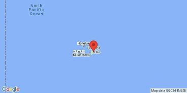 Map of Hilo, Hawaii, Kingdom of Hawaii