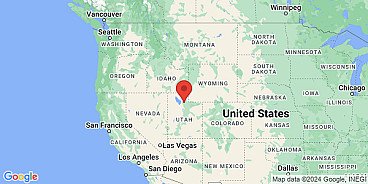 Map of Cataract Canyon, Sanpete County, Utah Territory