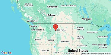 Map of Helena, Lewis and Clark County, Montana Territory