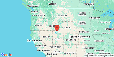 Map of Box Elder Stake Tabernacle, Brigham City, Box Elder County, Utah