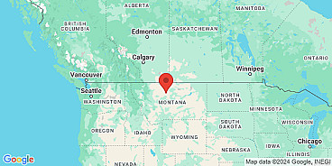 Map of Chouteau County, Montana