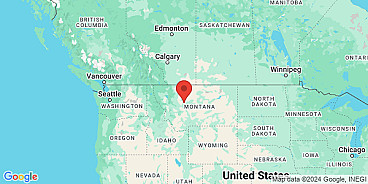 Map of Cascade, Cascade County, Montana Territory