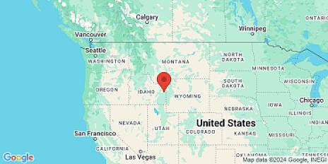 Map of Swan Valley, Bingham County, Idaho Territory