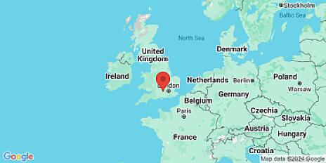 Map of Sulhamstead, Berkshire, England